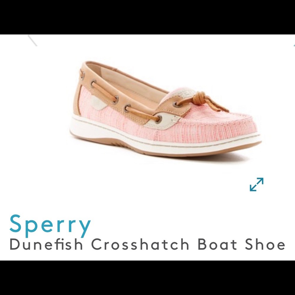 🌸 SPERRY Top-Sider Dunefish Crosshatch boat shoe